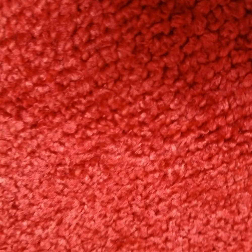 NEW Pottery Barn Chenille Knit Pillow Cranberry 18 x 18